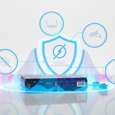 Бесперебойник UPS DC1018P источник питания с тремя выходами 5V 9V 12V 10400 мАч