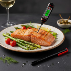 Електронний термометр для кухні JR-01, щуп-гогла, вимірювання температури їжі