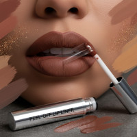 Матова помада-підводка Peel-Off Lip Liner відтінок Red Brown для губ