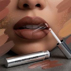 Матовая помада-подводка Peel-Off Lip Liner оттенок Red Brown для губ