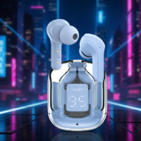 Навушники бездротові Air31 XT16 Bluetooth 5.0 ENC Type-C 20 годин IPX4 чорні