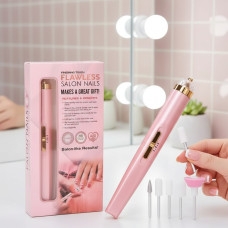 Фрезер домашний портативный для маникюра и педикюра Flawless Salon Nails, Набор для маникюра Фрезер
