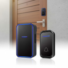 Комплект беспроводного дверного звонка WDB-02-2 с 38 мелодиями и приемником