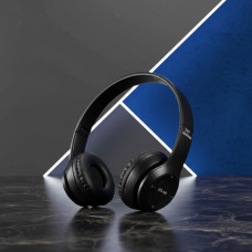 Беспроводные наушники Bluetooth Wireless Headset MDR P47 Гарнитура для ПК, телефона с микрофоном -microSD