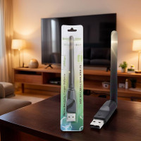 USB WI-FI Адаптер WF 802.1IN Только для ПК, Мини Wi-fi адаптер с антенной, Беспроводная сетевая антенна