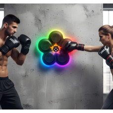 Беспроводной музыкальный тренажер для бокса с Bluetooth настенный электронный мишень