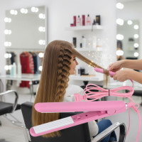 Профессиональная мини плойка- гофре щипцы для волос MINI-2