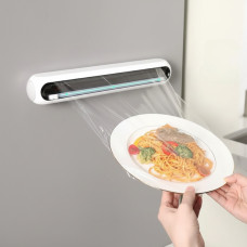 Кухонный пластиковый диспенсер для пищевой пленки и фольги Flim Cutter 1425, магнитный и настольный