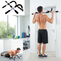 Универсальный домашний турник тренажер Supretto Iron Gym для подтягиваний в домашних условиях