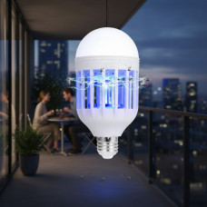 Светодиодная лампа-ловушка-приманка от комаров и насекомых Zapp Light