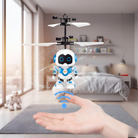Інтерактивний літальний робот Robot Aircraft з датчиком, що Радіокерується міні робот-дрон