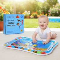 Надувной игровой развивающий детский коврик AIR PRO , коврик водный, напольный коврик для малышей 66*50 см