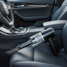 Автомобильный беспроводной пылесос 2 в 1 Vacuum Cleaner 8696 черный, 120 Вт, 4500 Па, с насадками и подсветкой
