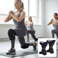 Стабілізатор колінного суглоба Power Knee біонічний фіксатор для зменшення навантаження Колінні стабілізатори