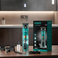 Тример акумуляторний Professional VGR V-961,  для волосся з комплектом насадок