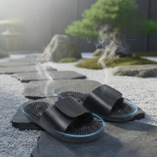 Капці масажні Digital slipper Потужність 2.5 Вт, 4 режими, 9 швидкостей на батарейках