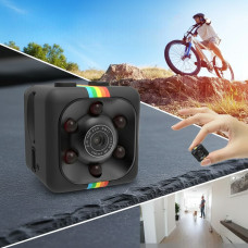 Экшн-камера наблюдения SQ11 HD 1080 с датчиком движения, ночной съемкой и беспроводной записью