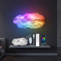 Ночник-LED TouCloud "Облако" OBL-211 с 3D эффектом, управлением через APP и музыкальной синхронизацией