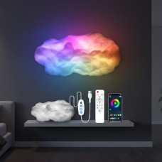Ночник-LED TouCloud "Облако" OBL-211 с 3D эффектом, управлением через APP и музыкальной синхронизацией