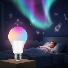 Умная LED лампочка Tuya WiFi с Bluetooth 9 Вт 16 млн цветов