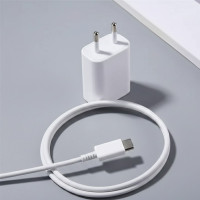 Сетевой адаптер 45W с кабелем Type-C/Type-C для быстрой зарядки PD3.0, черный