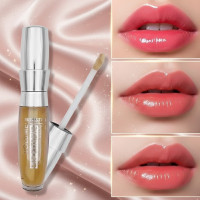 Масло блеск для увеличения губ имбирный Ministar lip extreme 3d
