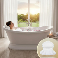 Подушка для ванны на присосках Bathtub Pillow 106 – комфортный подголовник для джакузи и ванны