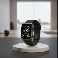 Смарт-часы Watch X8 MX с пульсомером и шагомером черного цвета