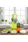 Ручная овощерезка-мультислайсер Kitchen Master для овощей и фруктов 3 насадки