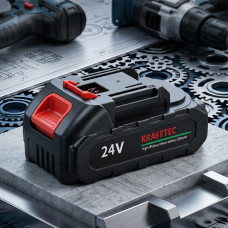 Аккумуляторная батарея съемная KRAFFTEC 24V 1500mAh для электроинструментов