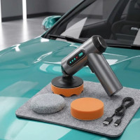Ручна полірувальна машинка для авто AND LY-987 з акумулятором і 3 дисками USB