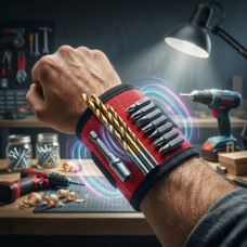 Магнитный браслет Magnetic Wristband для инструментов крепежа сверл
