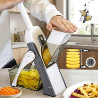 Мультислайсер Brava Spring Slicer 40 режимов с пружинным механизмом, овощерезка-терка для овощей и фруктов