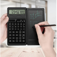 Калькулятор S3 с LCD планшетом электронный блокнот для записей со стилусом черный