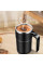 Самодомішний кухоль JB-01 з LCD термометром і зарядкою Self Stirring Mug 380 мл