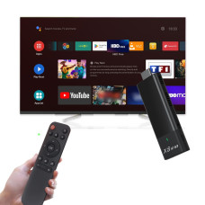 Смарт ТВ приставка R3 Android TV Stick 4K Ultra Android 14 WiFi 6 медиаплеер для телевизора