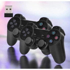 Игровая приставка X9 8K 64GB 30000 игр Android TV Game Stick HDMI 2 беспроводных джойстика