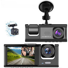 Відеореєстратор AND Z37 на 3 камери Full HD 1080p автомобільний реєстратор салон задня камера