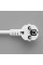 Сетевой фильтр удлинитель D10 10 гнезд USB Type-C зарядная станция 5 м белый