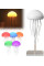 Ночник RGB лампа медуза декоративный светильник эффект воды LED настольный