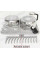 Сушилка для посуды Dish Drain Rack с ковриком подставка для тарелок и чашек