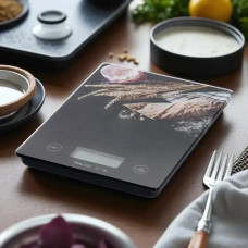 Весы кухонные Domotec MS-10004 до 5 кг электронные с сенсорным управлением