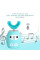 Щетка зубная детская U-shaped Electric Toothbrush силиконовая ультразвуковая