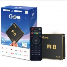 Приставка ТВ Q96 R8 8/64 Android 12 Wi-Fi 6 4K Ultra HD медиаплеер