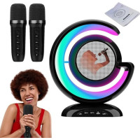 Лампа музыкальная YS-110 LED RGB ночник с Bluetooth колонкой и микрофонами