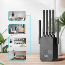 Усилитель Wi-Fi сигнала репитер для дома квартиры усилитель интернета точка доступа