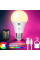 Лампа аккумуляторная E27 A65 LED RGB с пультом беспроводная лампочка с USB