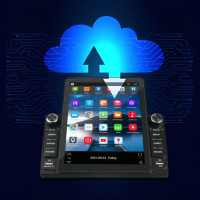 Автомагнитола 2DIN Android 9582A с экраном 9.5 дюйма, мультимедийный центр CarPlay Android Auto GPS WiFi Bluetooth