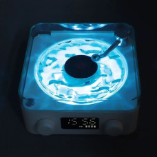 Ночник Vinyl Waves Player LED с эффектом волн, лампа с Bluetooth колонкой ретро светильник