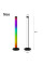 Торшер LED напольный RGB KBB-3A 2 шт с пультом, декоративный светильник для комнаты